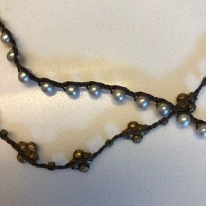Beaded necklace or bracelet